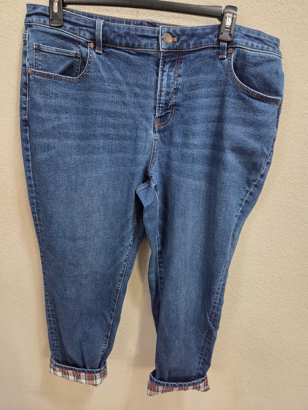 Talbots High-Rise Women’s Jeans — Classic Blue Denim